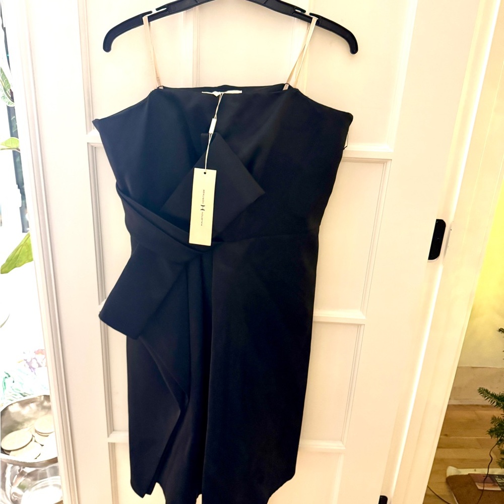 Halston Heritage Black semi formal  Dress